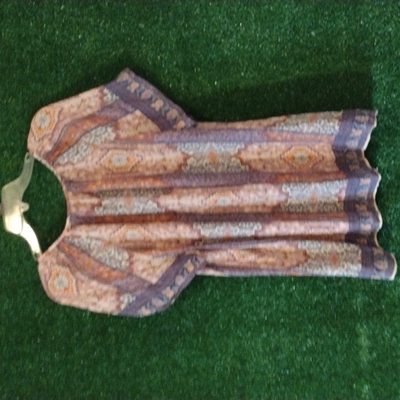 Lucky Brand Bohemian Print Women's Top - Picture 3 of 4